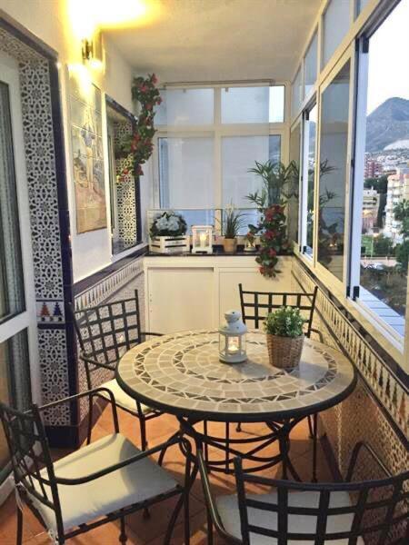 Luxury Beachfront Apartment In Benalmadena Costa ภายนอก รูปภาพ